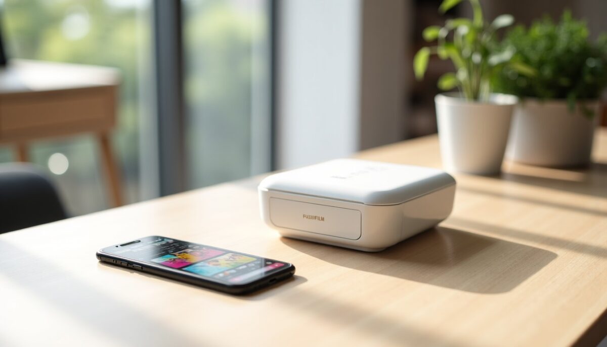 Fujifilm instax Link WIDE 2 : le grand format pour smartphone, entre Photo Mixer et QR Print