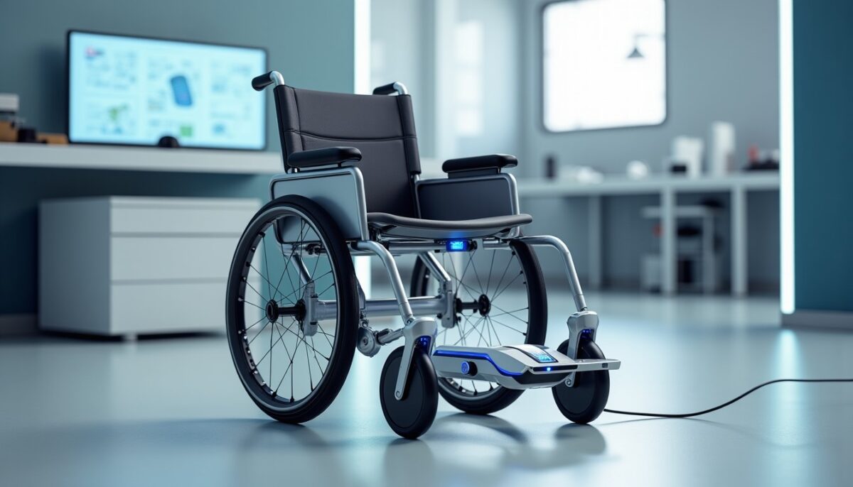 EFLOW et NUBINA : le fauteuil roulant pliable coréen qui alimente aussi des robots