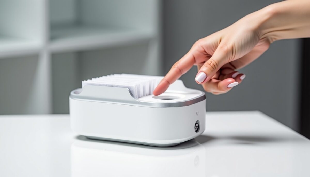 SM et son aspirateur à poussière d’ongles zephyros : viser l’Allemagne avec des filtres jetables