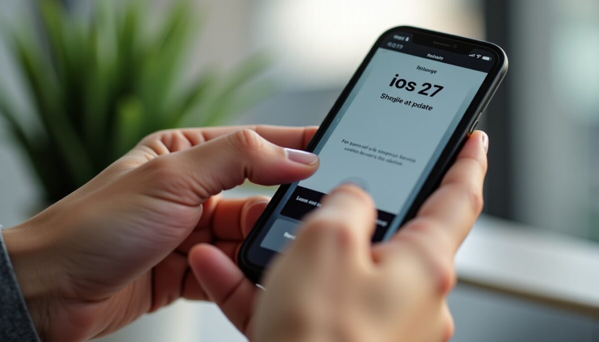 Ios 27 : comment installer la mise à jour et accélérer votre iPhone, sans perte de données