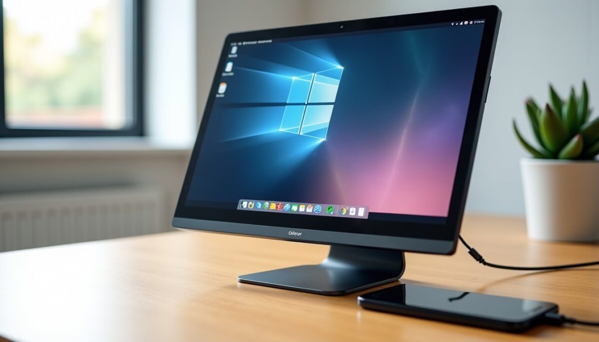 EKLEER : l’écran portable coréen qui transforme un smartphone en PC complet, sans compromis